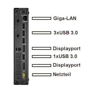 Lenovo ThinkCentre M910Q Mini Intel i7 7700T – Bild 3