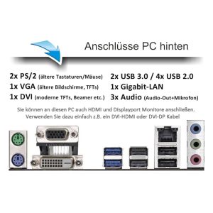Difinity Multimedia Intel Core i5 4570S – Bild 5