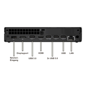 Lenovo ThinkCentre M75Q Mini AMD Ryzen 5 3400GE – Bild 2
